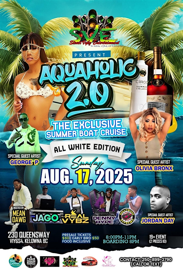 Aquaholic - The Exclusive Summer Boat Cruise 2.0 | 230 Queensway