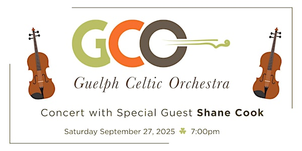 Guelph Celtic Orchestra Concert with Shane Cook | Guelph Little Theatre (The)