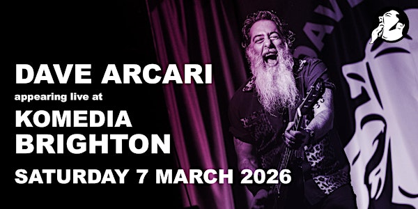 Dave Arcari live in Brighton | Komedia Brighton