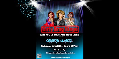 Dirty Drag Bingo - Pride Tour - Ayr Pride - Abe Erb | ABE ERB - Ayr Village