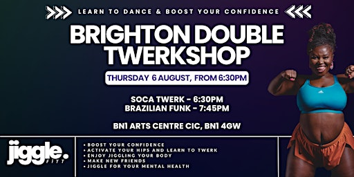Double Twerkshop for Beginners, Brighton | BN1 Arts Centre CIC