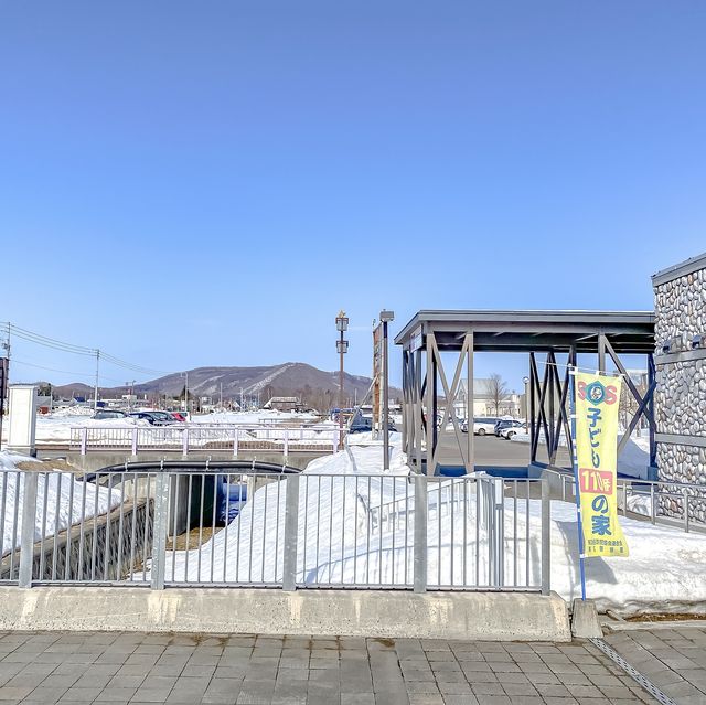 冬の道の駅忠類