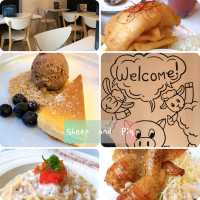 🐑 Sheep and 🐖 Pig😝天后轉角小Cafe