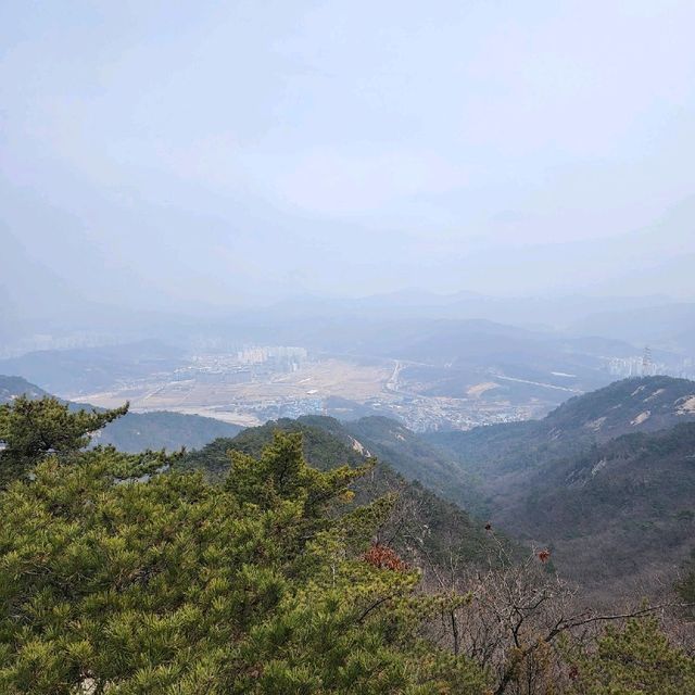 수락산 정상에 올랐어요!
