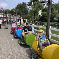 Combination of amusement park and farmland!