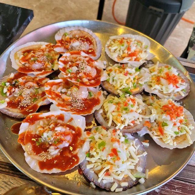 여름 바캉스 을왕리 해수욕장 맛집은 여기 마시란로조개구이