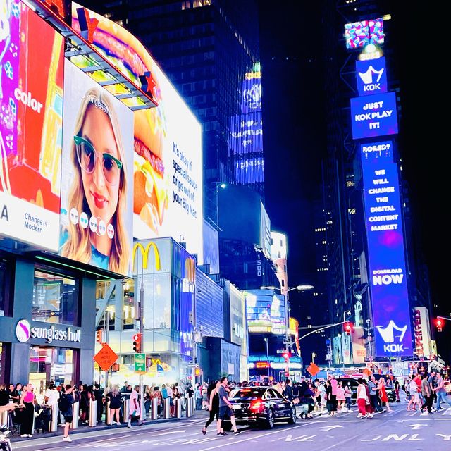 【New York】圧倒的スケールのタイムズスクエア！絶対行ってほしいスポット！