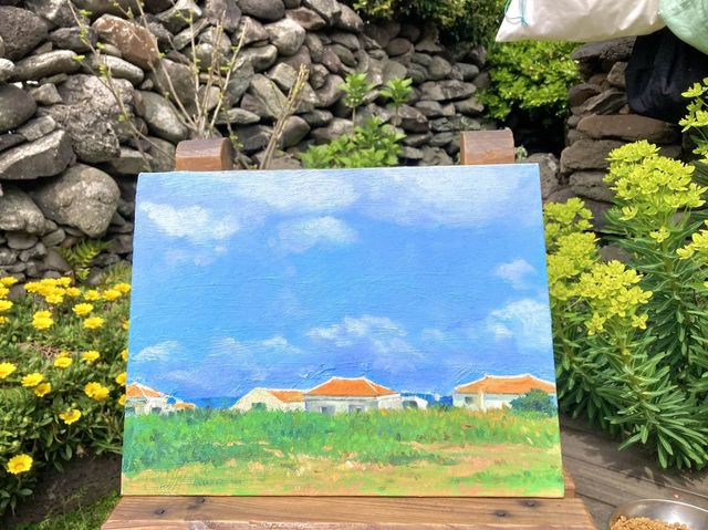 4월 제주 가파도 유채꽃밭에서!🌼