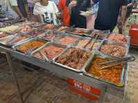 มันปาก หมูกะทะ ตลาดนกฮูก