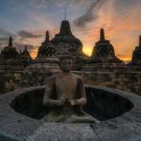 Moments at The Borobudur Tample, Jogja