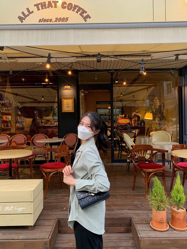 가을에 어울리는 카페,올댓커피 ☕️