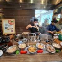 Hungry at High Street Cafe in Shangri-La BGC