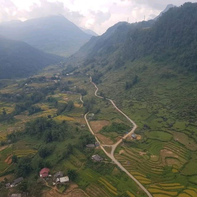 The View From The Cable Car In Fansipan