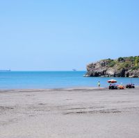 高雄景點-旗津海水浴場