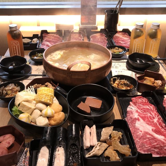 台灣火鍋吃到飽沙田店 超受歡迎人龍名店🍲