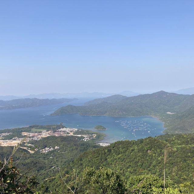 清明上山觀壯闊山景