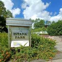 Istana Park - a small city park in Orchard