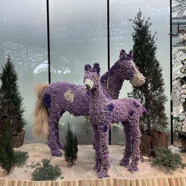 In a flower dream at Floral Fantasy