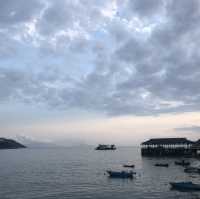 聽日落下的赤柱