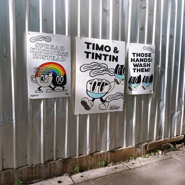Timo and Tintin  ตลาดน้อย 🤍🌈