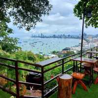 ร้านกาแฟวิวสวย ชมวิวอ่าวพัทยา