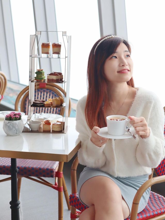 【100樓靚景】Café 100🌰初秋甘栗下午茶
