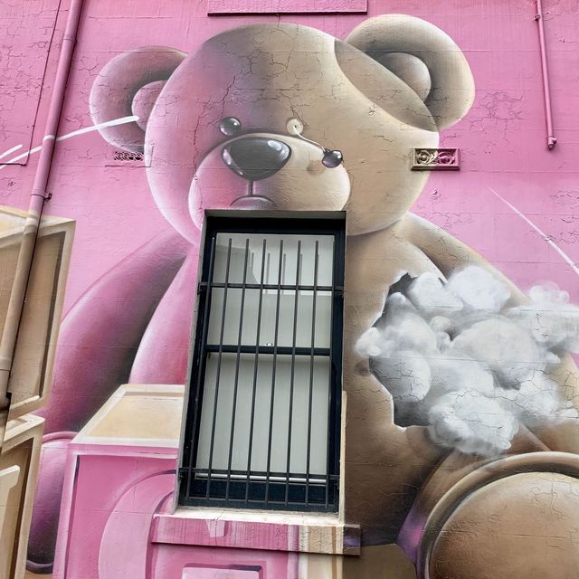 Fitzroy. A haven for street art lovers