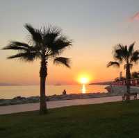 At the beach in Kocaeli, Turkey 