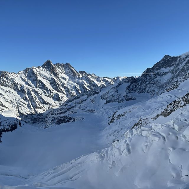 瑞士必去雪山🏔️少女峰