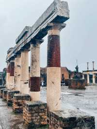 Italy's Pompeii, located at the foot of Mount Vesuvius in Naples.