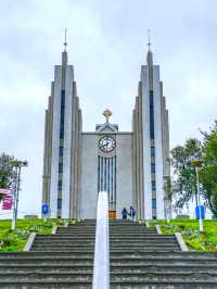 The second largest city in Iceland, small and exquisite