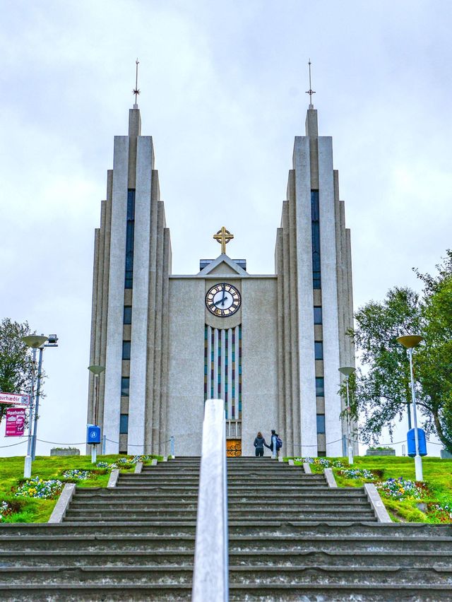 The second largest city in Iceland, small and exquisite
