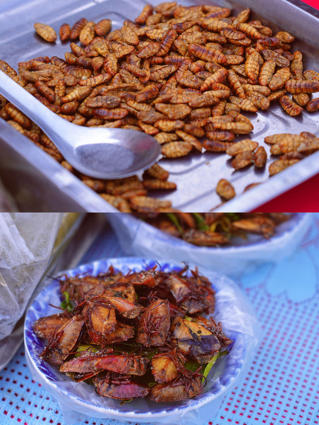 Take you to visit the night market in Nanta, Laos.