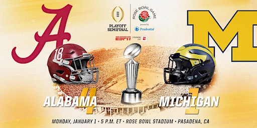 Michigan vs Alabama New Years Day | Johnny Pistolas
