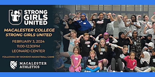 Macalester College Strong Girls United Event | 1600 Grand Ave