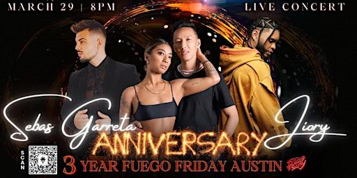 Fuego Friday 3Year Anniversary | Corazon Latino Dance Studio