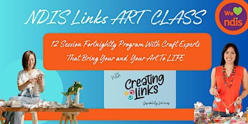 NDIS CreatingLinks Disability Art Class | Creating Links