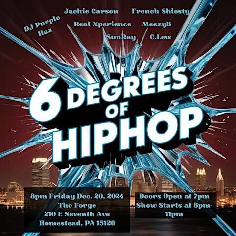 6 Degrees of HipHop | The Forge Urban Wine Bar
