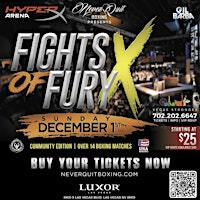 Fights of Fury | HyperX Arena Las Vegas
