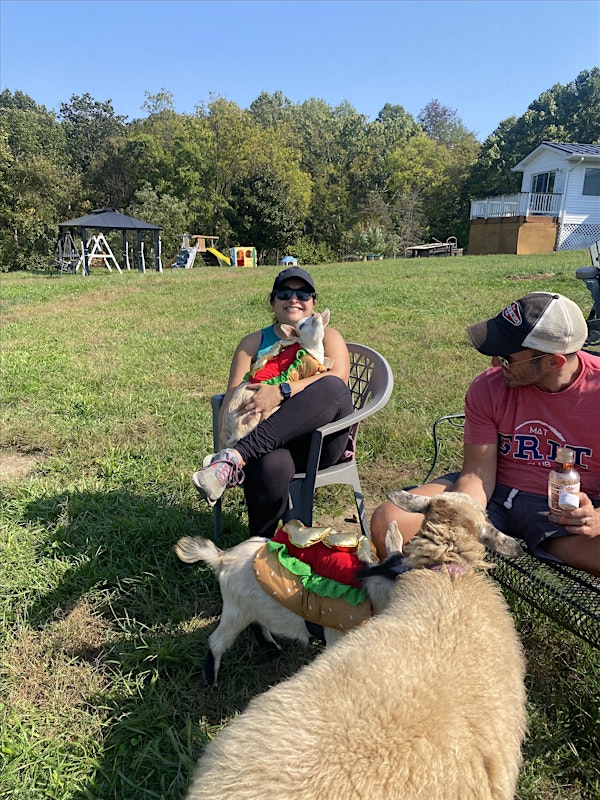 Goat & Bunny Bottle Feeding and Farm Animal Social & Feeding | Little Goat Farm at the Lake