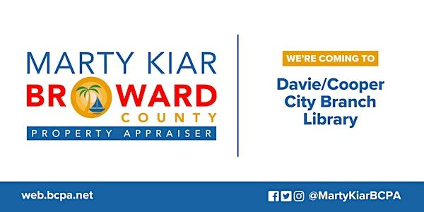 Broward County Property Appraiser at Davie/Cooper City Branch Library | Davie/Cooper City Branch Library