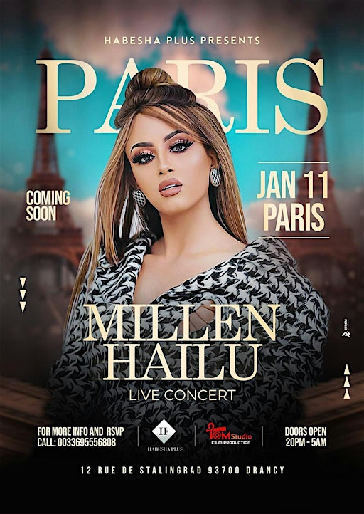MILLEN HAILU LIVE IN PARIS | 12 Rue de Stalingrad