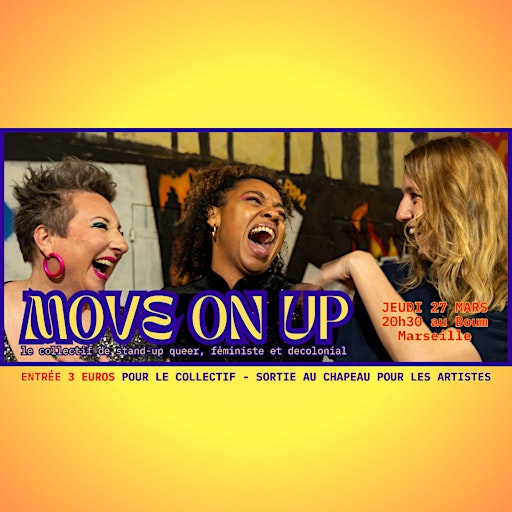 MOVE ON UP comedy club | BOUM