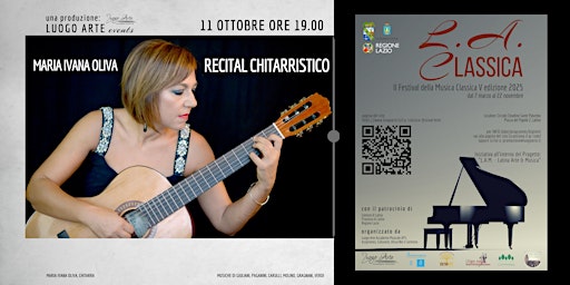 L.A. CLASSICA Festival 2025: “Recital Chitarristico” | Circolo Cittadino Sante Palumbo