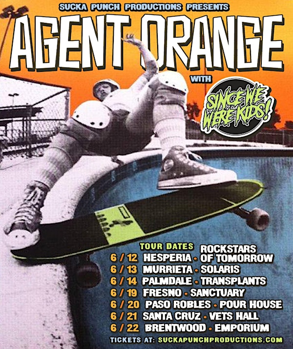 Agent Orange with Since We Were Kids Live in Concert at Solaris in Murrieta | Solaris Beer & Blending