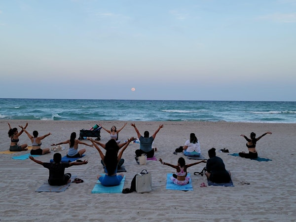 FULL MOON Beach Yoga | 175 Terrace Public Parking Lot