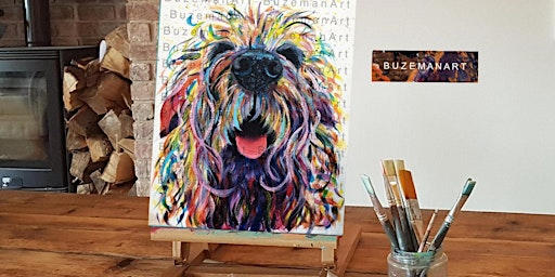 Painting workshop ‘Shaggy Dog'@ The Pink Pig Farm, Scunthorpe | The Pink Pig Farm