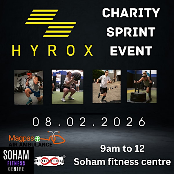 Hyrox sprint event at Soham fitness in aid of Magpas air ambulance | 107 Clay St
