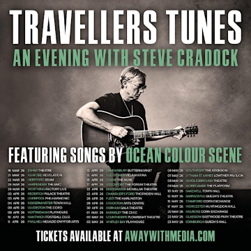 Travellers Tunes - An Evening With Steve Cradock | Kidderminster Town Hall