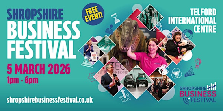 Shropshire Business Festival 2026 | Telford International Centre